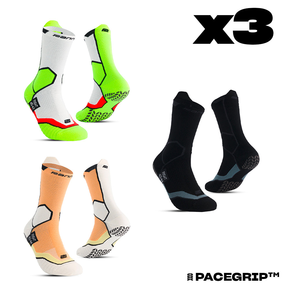 RANNA Ranna Pack 3 Paar TRAIL-R Grip - - - - - - - - - - -.