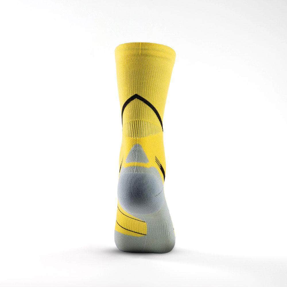 Performance soccer socks Ranna R-ONE 2.0 Yellow - Rear