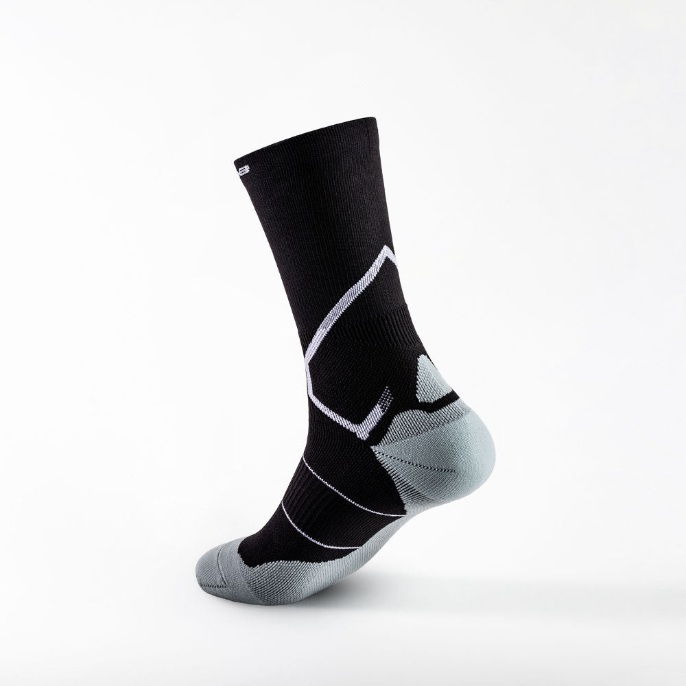 Ranna R-ONE 2.0 Football Performance Socks Black - Left