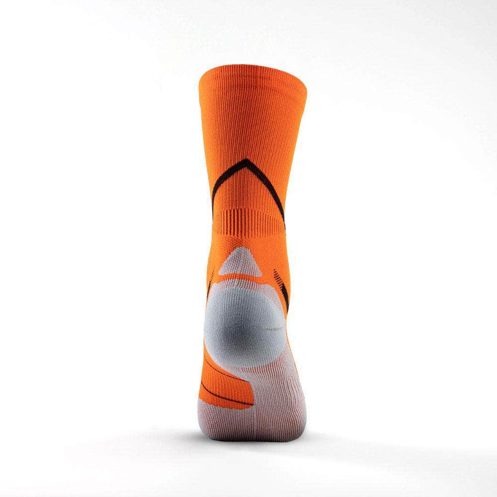 Ranna R-ONE 2.0 Orange soccer performance socks - Rear
