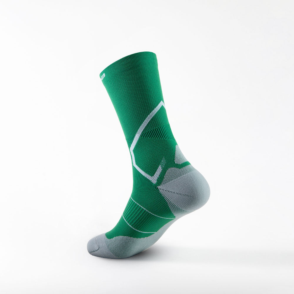 Ranna R-ONE 2.0 Non-Slip Soccer Socks Green - Left