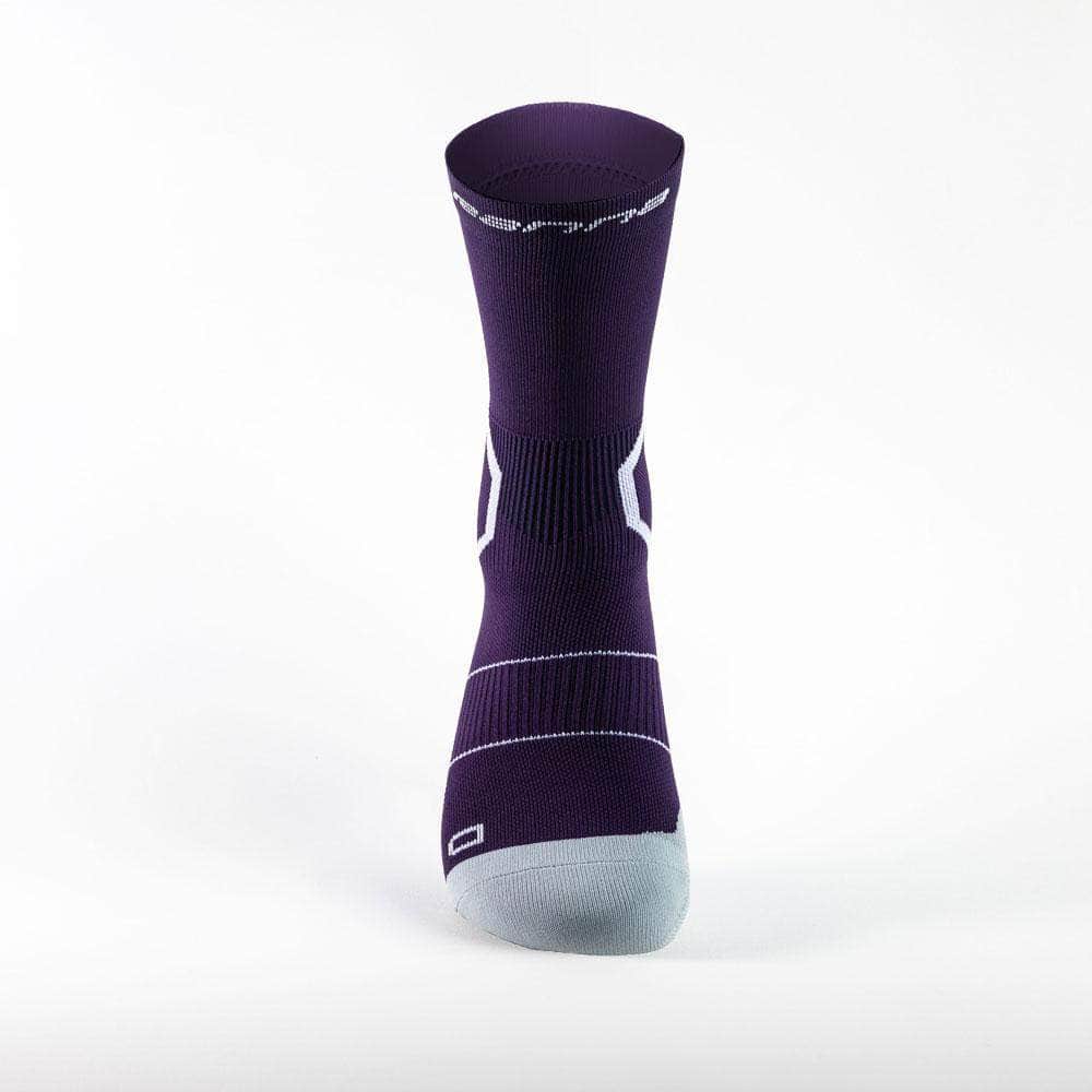 Ranna R-ONE 2.0 Violet Football Performance Socks - Front