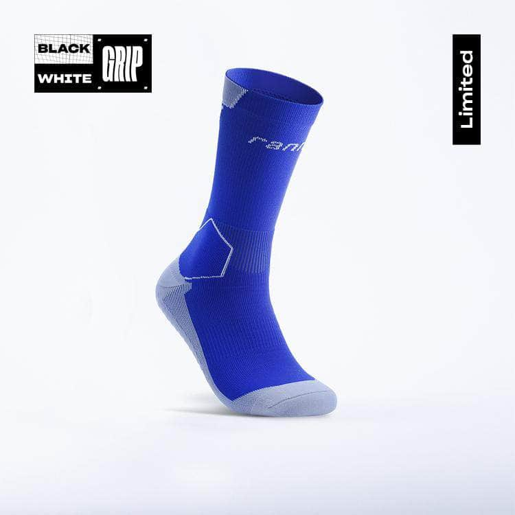 Chaussettes de performance antid&eacute;rapantes Ranna  R-ONE Grip - 45-47 / Bleu