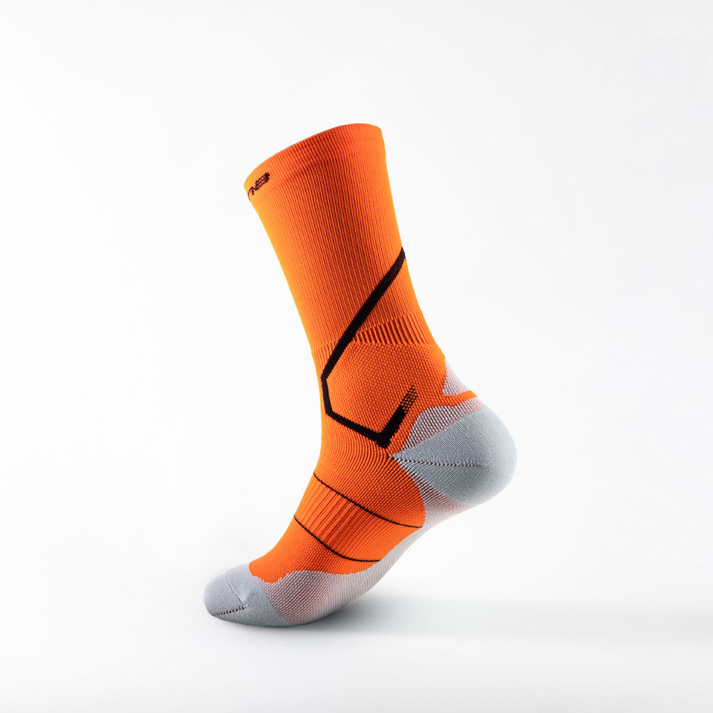 Ranna R-ONE 2.0 Orange Fußball Performance Socken - Links