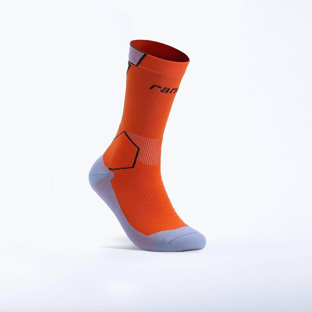 Ranna R-ONE Orange Sports Socks - Front