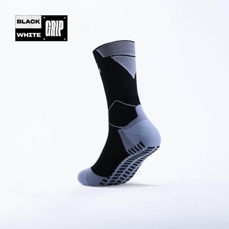 Ranna R-ONE Grip Sportsocken Schwarz - Hinten