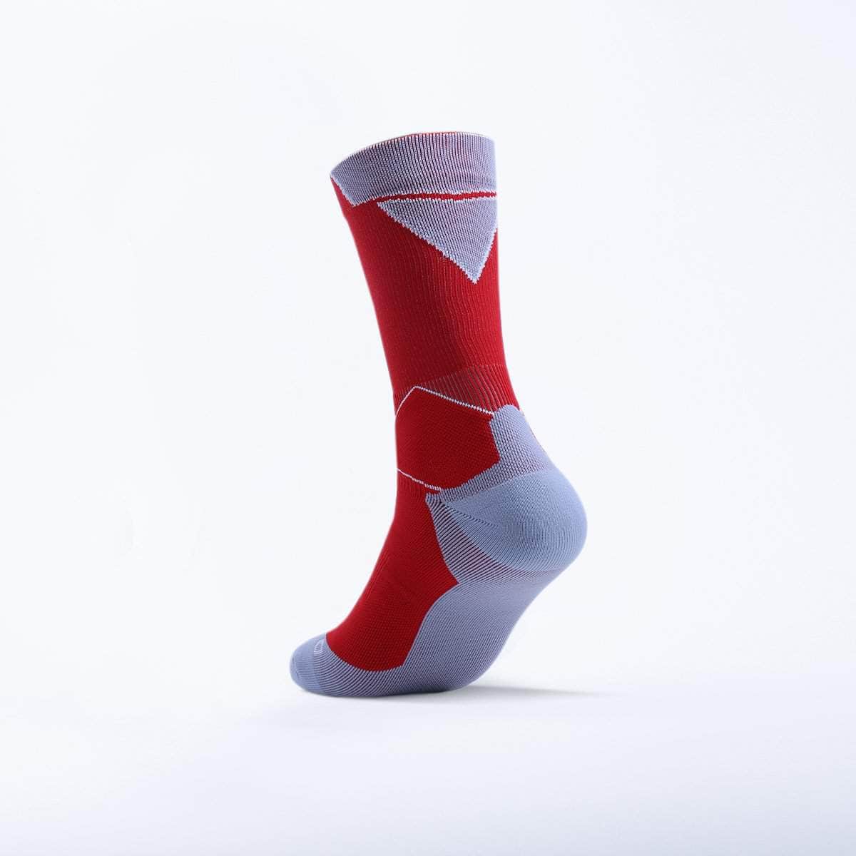 Chaussettes de sport Ranna R-ONE Rouge - Arrière